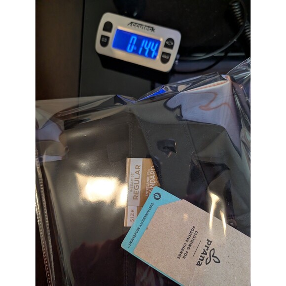 Prana Women's Jeans Kayla High Rise Oganic Cotton Black Out Size 6 28x32 NWT - Picture 14 of 14